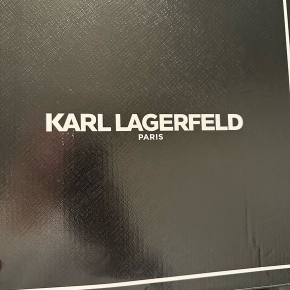 White Boots NIB ankle Karl Lagerfeld - Picture 9 of 9